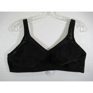 Underscore Unlined Bra 40C Black Wireless 126-4804
